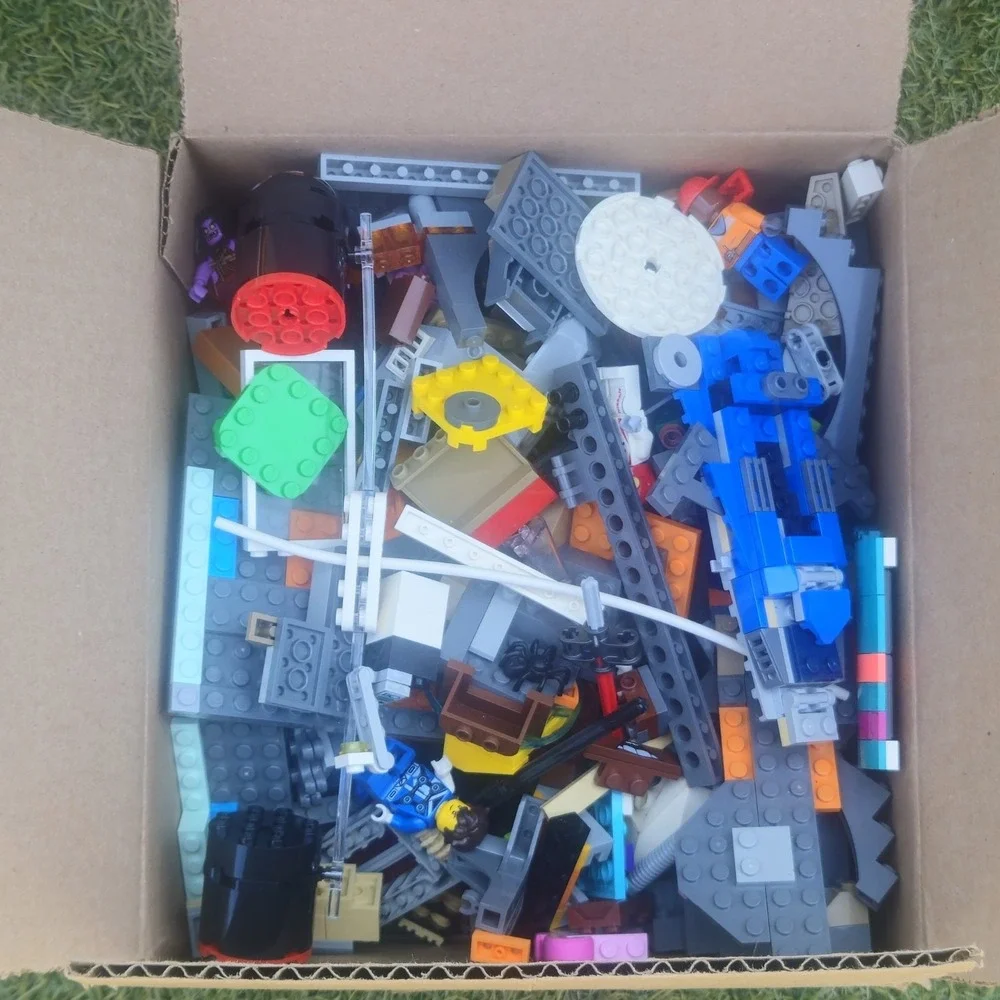 LEGO Bulk Lot 4 lb Random Mixed Bricks Plates Accessories Pieces EE761353